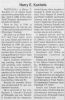 Harry E. Kachele Obituary