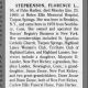 Florence Frazee Stephenson Obituary