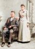 Frank Kimble and Clara Goddard Wedding 1892